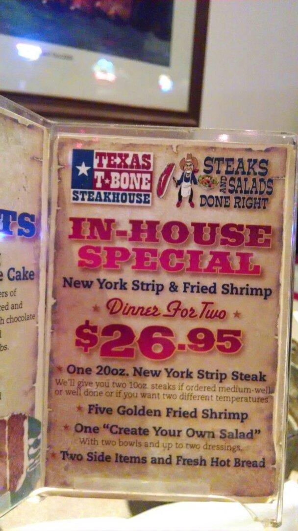 Texas T-Bone Steakhouse